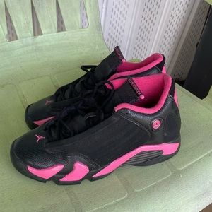 Pink & Black Jordan’s